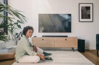 Teufel CINEBAR 11 Soundbar 2.1 Set zwart