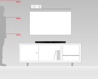 Teufel CINEBAR 11 Surround 4.1 Set wit