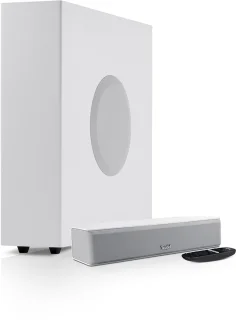 Teufel CINEBAR ONE+ soundbar wit met subwoofer