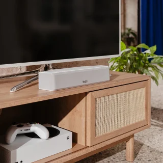 Teufel CINEBAR ONE+ soundbar wit met subwoofer