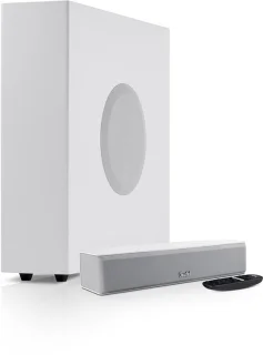 Teufel CINEBAR ONE+ soundbar wit met subwoofer