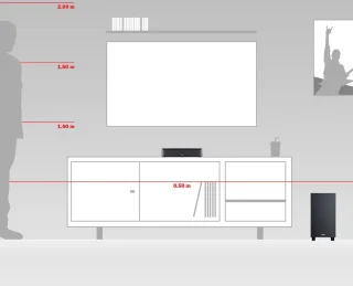 Teufel CINEBAR ONE+ Soundbar Zwart