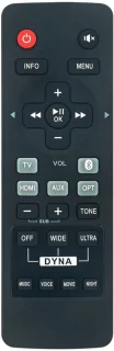 Teufel soundbar vervangende afstandsbediening