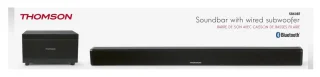 Thomson SB50BT Soundbar met Subwoofer - Zwart
