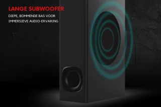 Thuys Soundbar met Losse Subwoofer en Afstandsbediening