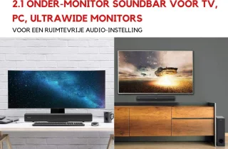 Thuys Soundbar met Losse Subwoofer en Afstandsbediening