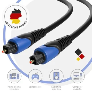 Toslink kabel 3 m - optische digitale audiokabel
