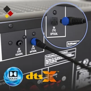 Toslink kabel 3 m - optische digitale audiokabel