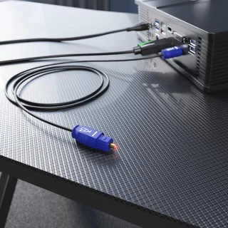 TOSLINK Optische Audiokabel 15 m