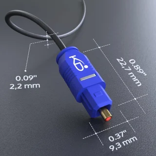 TOSLINK Optische Audiokabel 15 m