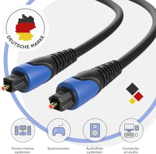 Toslink optische audiokabel 3 m