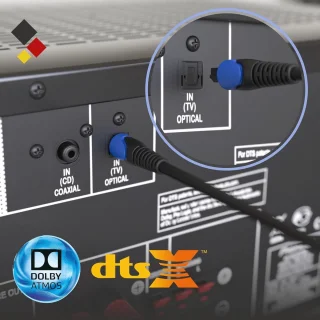 Toslink optische audiokabel 3 m