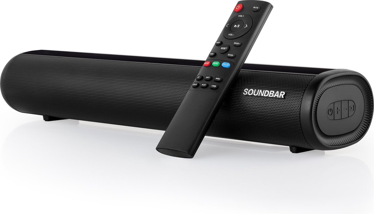 TV Soundbar Bluetooth 5.0 met ingebouwde Subwoofer