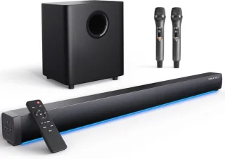 TV soundbar met subwoofer