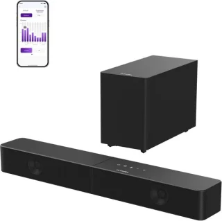 Tv soundbar zwart
