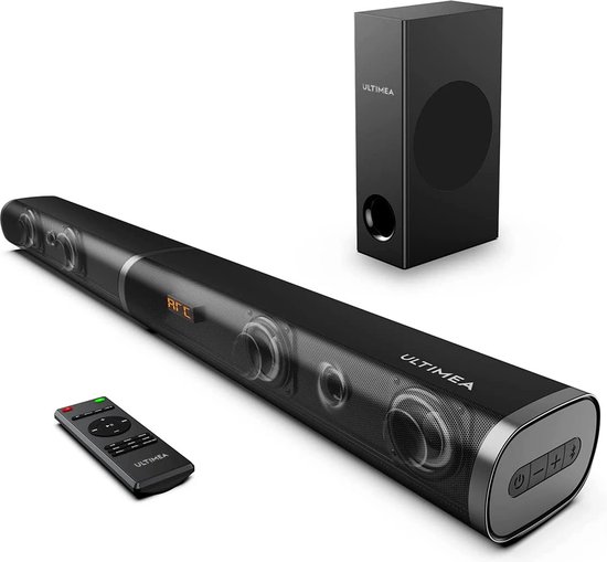 Krachtige 2.1 soundbar met diepe bass