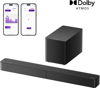 ULTIMEA 5.1 Dolby Atmos Soundbar Set Zwart