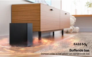 ULTIMEA 5.1 Soundbar met Draadloze Subwoofer Zwart