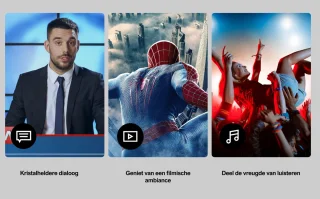 ULTIMEA 5.1 Soundbar met Draadloze Subwoofer Zwart