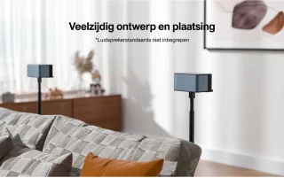 ULTIMEA 5.1 Soundbar met Draadloze Subwoofer Zwart