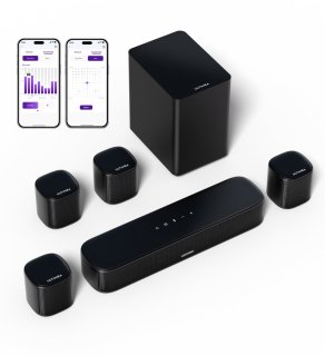 De ULTIMEA 7.1-kanaals TV Soundbar in één oogopslag