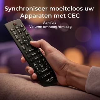 ULTIMEA 9.1-kanaals Dolby Atmos Soundbar Zwart