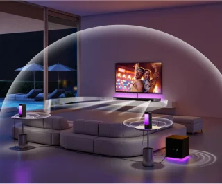 ULTIMEA 9.1 Soundbar met Subwoofer Zwart