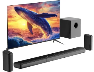 ULTIMEA 9.1 Soundbar met Subwoofer Zwart