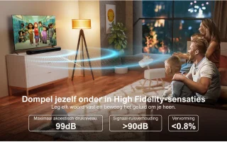 ULTIMEA Apollo S40 2.2 Soundbar Zwart