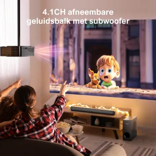 ULTIMEA Apollo S50 4.1 Soundbar met Subwoofer Zwart