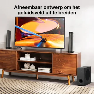 ULTIMEA Apollo S50 4.1 Soundbar met Subwoofer Zwart