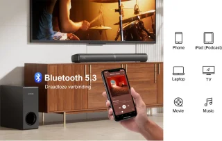 ULTIMEA Apollo S50 Soundbar 4.1 Zwart