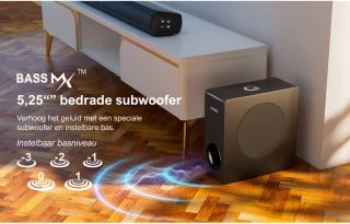 ULTIMEA Apollo S50 Soundbar 4.1 Zwart