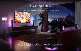 ULTIMEA Apollo S70 Ultra 7.1 Soundbar Set Zwart