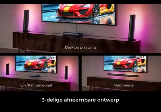 ULTIMEA Apollo S70 Ultra 7.1 Soundbar Set Zwart