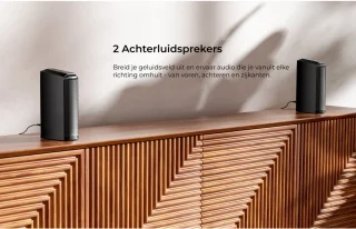 ULTIMEA Apollo S70 Ultra 7.1 Soundbar Set Zwart