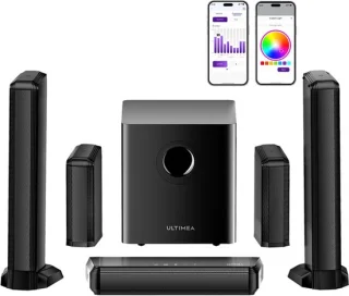 ULTIMEA Apollo S70 Ultra 7.1 Soundbar Set Zwart