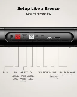 Ultimea Apollo S80 5.1 Soundbar