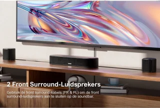 ULTIMEA Aura A40 7.1 Soundbar met Subwoofer en Surround Speakers