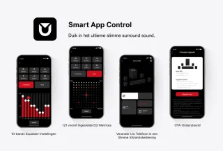 ULTIMEA Aura A40 7.1 Soundbar met Subwoofer en Surround Speakers