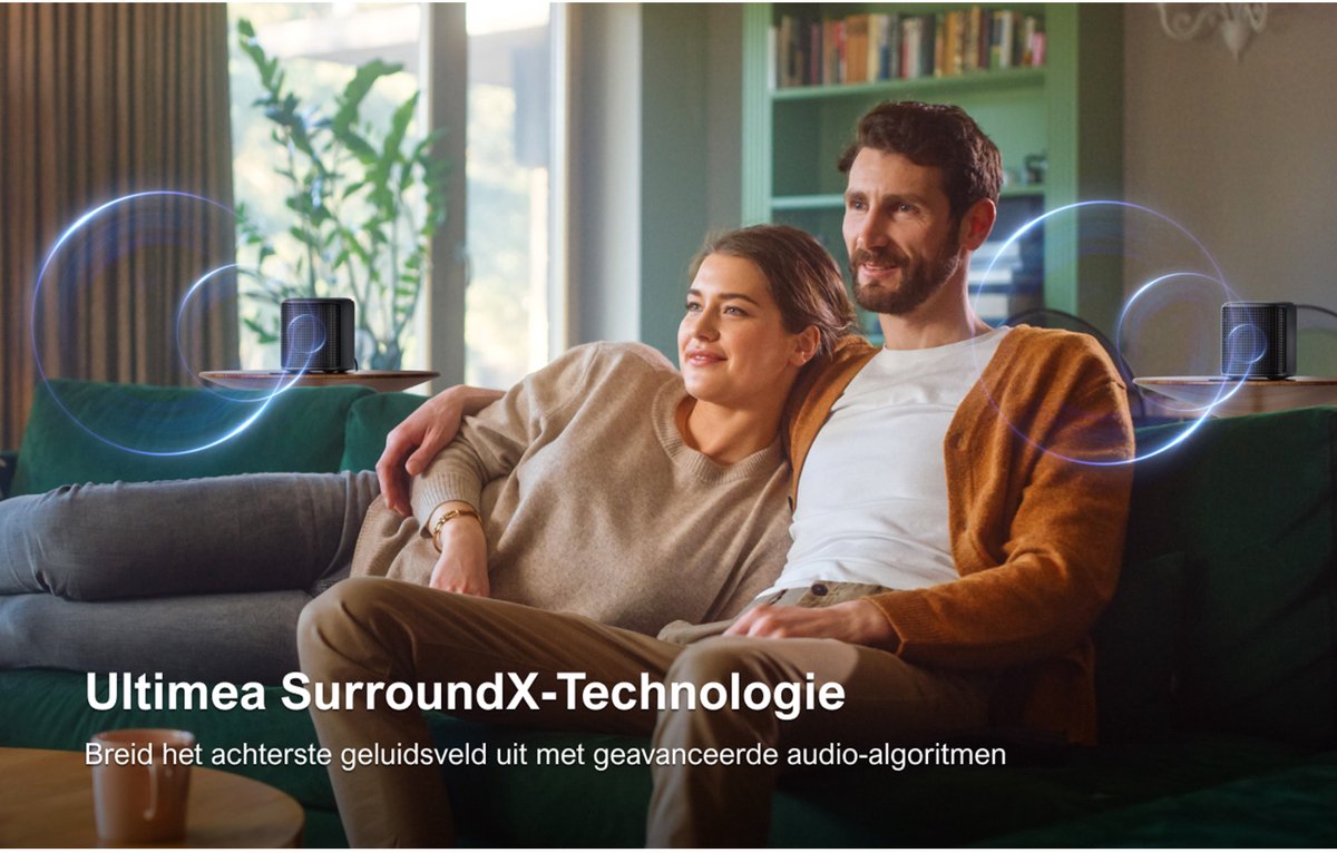 ULTIMEA Aura A50 Pro 5.1 Soundbar Zwart