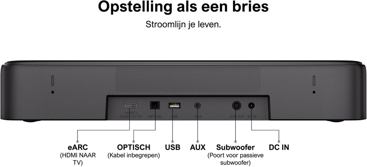 ULTIMEA Aura A50 Pro 5.1 Soundbar Zwart