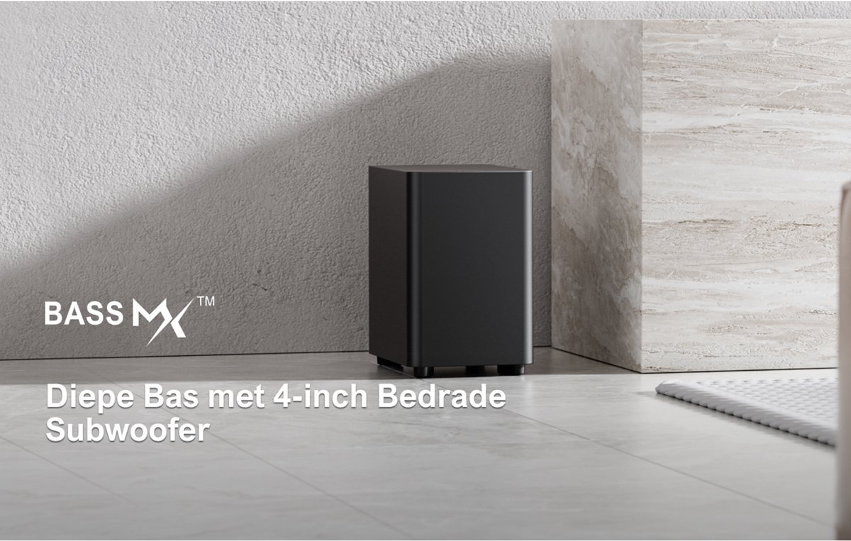 ULTIMEA Aura A50 Pro 5.1 Soundbar Zwart