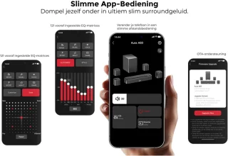 ULTIMEA Aura A60 7.1 Soundbar Home Cinema Systeem Zwart