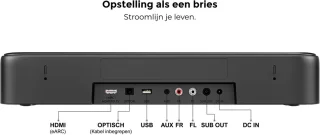 ULTIMEA Aura A60 7.1 Soundbar Home Cinema Systeem Zwart