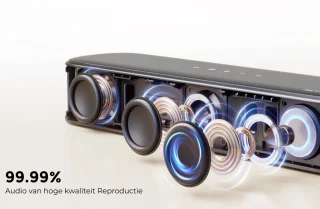 ULTIMEA Aura A60 7.1 Soundbar Home Cinema Systeem Zwart