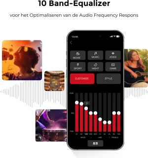 ULTIMEA Aura A60 7.1 Soundbar met Subwoofer en Surround Speakers Zwart