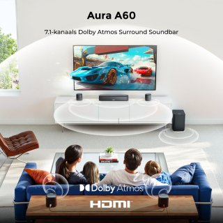Wat vinden we goed aan de ULTIMEA Aura A60 Soundbar