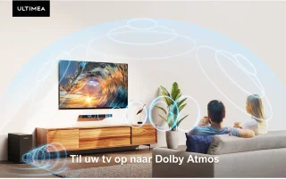 ULTIMEA Nova S50 2.1 Soundbar Zwart