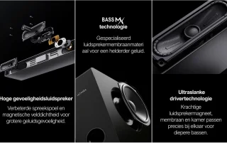 ULTIMEA Nova S50 2.1 Soundbar Zwart
